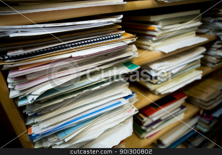To use this stock image in your creative project, please select the size you need over to the right and click the "Add to Cart" button.
Your downloaded image will come with the Cutcaster watermark removed so don’t worry about the watermark you see on this page. Paper Stacks stock photo, Stacks of old music notes - Shallow depth of field with focus on closest papers by Tyler Olson