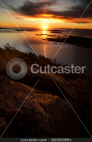 To use this stock image in your creative project, please select the size you need over to the right and click the "Add to Cart" button.
Your downloaded image will come with the Cutcaster watermark removed so don’t worry about the watermark you see on this page. Ocean Landscape stock photo, Coastal Landsacpe on the very outside of the Oslo Fjord near Fredrikstad, Norway. by Tyler Olson