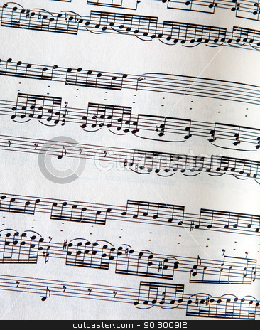 To use this stock image in your creative project, please select the size you need over to the right and click the "Add to Cart" button.
Your downloaded image will come with the Cutcaster watermark removed so don’t worry about the watermark you see on this page. Note Texture Background stock photo, A page of music with detailed paper texture by Tyler Olson