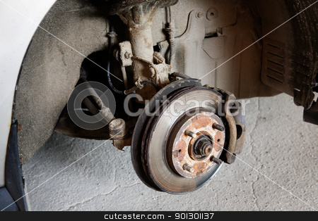 To use this stock image in your creative project, please select the size you need over to the right and click the "Add to Cart" button.
Your downloaded image will come with the Cutcaster watermark removed so don’t worry about the watermark you see on this page. Disk Break Detail stock photo, Car disc break detail with a little rust and dirt. by Tyler Olson