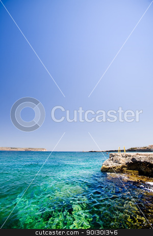 To use this stock image in your creative project, please select the size you need over to the right and click the "Add to Cart" button.
Your downloaded image will come with the Cutcaster watermark removed so don’t worry about the watermark you see on this page. Malta Ocean stock photo, A swimming hole in Malta by Tyler Olson