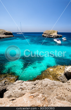 To use this stock image in your creative project, please select the size you need over to the right and click the "Add to Cart" button.
Your downloaded image will come with the Cutcaster watermark removed so don’t worry about the watermark you see on this page. Island Paradise stock photo, Island Paradise on Comino in malta - the blue lagoon by Tyler Olson