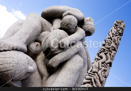 To use this stock image in your creative project, please select the size you need over to the right and click the "Add to Cart" button.
Your downloaded image will come with the Cutcaster watermark removed so don’t worry about the watermark you see on this page. Sculpture Park Oslo stock photo, Sculpture park in Oslo Norway a popular tourist attraction by Tyler Olson