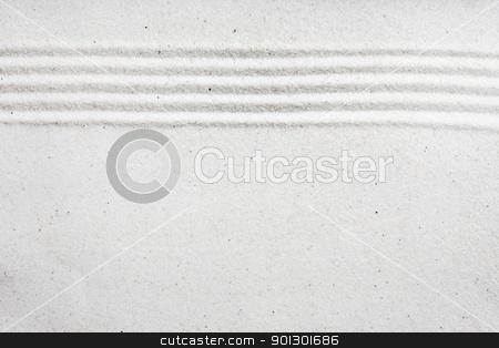 To use this stock image in your creative project, please select the size you need over to the right and click the "Add to Cart" button.
Your downloaded image will come with the Cutcaster watermark removed so don’t worry about the watermark you see on this page. Sand Pattern Background stock photo, A background image with white sand and a raked stripe by Tyler Olson