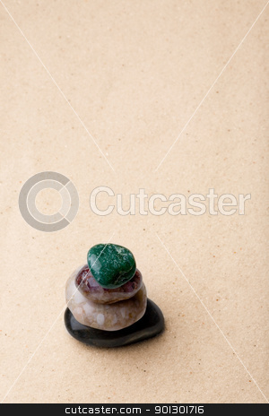 To use this stock image in your creative project, please select the size you need over to the right and click the "Add to Cart" button.
Your downloaded image will come with the Cutcaster watermark removed so don’t worry about the watermark you see on this page. Rock Zen Garden stock photo, A tower of rocks in a very minimalist zen rock garden by Tyler Olson