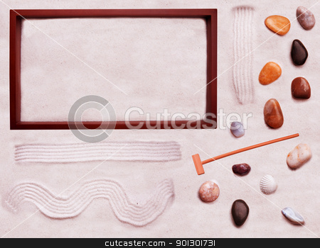 To use this stock image in your creative project, please select the size you need over to the right and click the "Add to Cart" button.
Your downloaded image will come with the Cutcaster watermark removed so don’t worry about the watermark you see on this page. Zen Garden - Do it Yourself stock photo, A do it yourself background for zen cart - move the rocks and sand around in the box and create your own zen garden by Tyler Olson