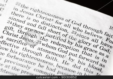 To use this stock image in your creative project, please select the size you need over to the right and click the "Add to Cart" button.
Your downloaded image will come with the Cutcaster watermark removed so don’t worry about the watermark you see on this page. Romans 3:23 stock photo, Romans 3:23 - a popular New Testament Passage by Tyler Olson