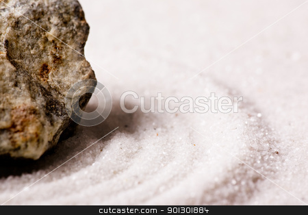 To use this stock image in your creative project, please select the size you need over to the right and click the "Add to Cart" button.
Your downloaded image will come with the Cutcaster watermark removed so don’t worry about the watermark you see on this page. Zen Rock Garden stock photo, A zen rock garden background with white sand. by Tyler Olson