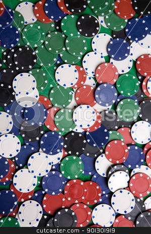 To use this stock image in your creative project, please select the size you need over to the right and click the "Add to Cart" button.
Your downloaded image will come with the Cutcaster watermark removed so don’t worry about the watermark you see on this page. Casino Chip Background stock photo, A background with casino chips of many colors by Tyler Olson