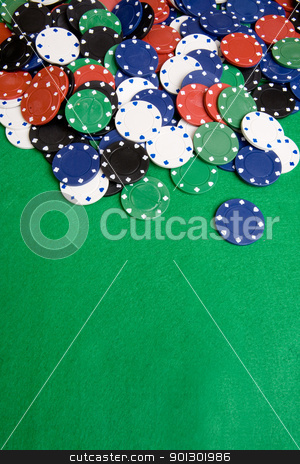 To use this stock image in your creative project, please select the size you need over to the right and click the "Add to Cart" button.
Your downloaded image will come with the Cutcaster watermark removed so don’t worry about the watermark you see on this page. Casino Background stock photo, Casino chips on a green felt - background image by Tyler Olson