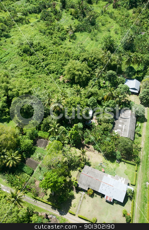 To use this stock image in your creative project, please select the size you need over to the right and click the "Add to Cart" button.
Your downloaded image will come with the Cutcaster watermark removed so don’t worry about the watermark you see on this page. Aerial of Tropical Urban Area stock photo, An aerial photo of an urban area in the tropics by Tyler Olson