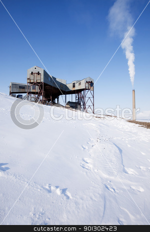 To use this stock image in your creative project, please select the size you need over to the right and click the "Add to Cart" button.
Your downloaded image will come with the Cutcaster watermark removed so don’t worry about the watermark you see on this page. Old Mine stock photo, An old mine conveyor belt central, Svalbard, Norway by Tyler Olson