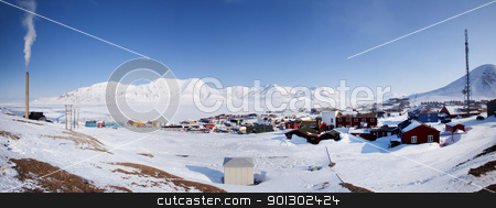 To use this stock image in your creative project, please select the size you need over to the right and click the "Add to Cart" button.
Your downloaded image will come with the Cutcaster watermark removed so don’t worry about the watermark you see on this page. Longyearbyen stock photo, Longyearbyen on the island of Spitsbergen, Norway. The northern most town in the world. by Tyler Olson