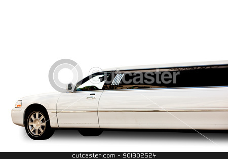 To use this stock image in your creative project, please select the size you need over to the right and click the "Add to Cart" button.
Your downloaded image will come with the Cutcaster watermark removed so don’t worry about the watermark you see on this page. Isolted Limousine stock photo, An isolated limousine on white by Tyler Olson