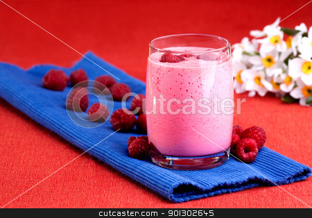 To use this stock image in your creative project, please select the size you need over to the right and click the "Add to Cart" button.
Your downloaded image will come with the Cutcaster watermark removed so don’t worry about the watermark you see on this page. Raspberry Drink stock photo, A cool raspberry smoothie detail by Tyler Olson