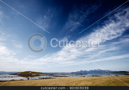 To use this stock image in your creative project, please select the size you need over to the right and click the "Add to Cart" button.
Your downloaded image will come with the Cutcaster watermark removed so don’t worry about the watermark you see on this page. Norway Landscape stock photo, A coastal landscape in northern Norway by Tyler Olson