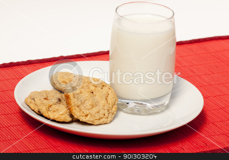 To use this stock image in your creative project, please select the size you need over to the right and click the "Add to Cart" button.
Your downloaded image will come with the Cutcaster watermark removed so don’t worry about the watermark you see on this page. Christmas Snack stock photo, Milk and cookies - a typical christmas snack by Tyler Olson