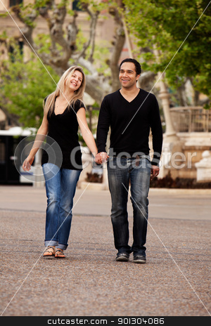 To use this stock image in your creative project, please select the size you need over to the right and click the "Add to Cart" button.
Your downloaded image will come with the Cutcaster watermark removed so don’t worry about the watermark you see on this page. Urban Date Lifestyle stock photo, A man and woman in an urban setting in France by Tyler Olson