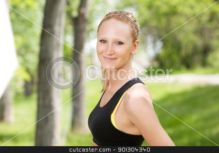 To use this stock image in your creative project, please select the size you need over to the right and click the "Add to Cart" button.
Your downloaded image will come with the Cutcaster watermark removed so don’t worry about the watermark you see on this page. Close-up of a smiling woman stock photo, Beautiful woman smiling against blur background a by Tyler Olson