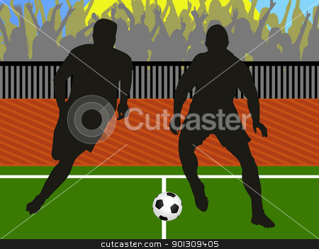 To use this stock image in your creative project, please select the size you need over to the right and click the "Add to Cart" button.
Your downloaded image will come with the Cutcaster watermark removed so don’t worry about the watermark you see on this page. football stock photo, football by Minka Ruskova-Stefanova