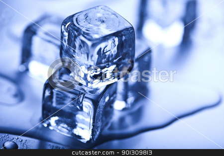 To use this stock image in your creative project, please select the size you need over to the right and click the "Add to Cart" button.
Your downloaded image will come with the Cutcaster watermark removed so don’t worry about the watermark you see on this page. Melting ice cubes stock photo, Ice can refer any of the 14 known solid phases of water. However, in non-scientific contexts, it usually describes ice Ih, which is the most abundant of these phases in Earth's biosphere. This type of ice is a soft, fragile, crystalline solid, which can appear transparent or an opaque bluish-white color depending on the presence of impurities such as air. The manufacture and use of ice cubes or crushed ice is common for drinks. by Sebastian Duda