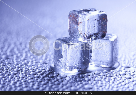 To use this stock image in your creative project, please select the size you need over to the right and click the "Add to Cart" button.
Your downloaded image will come with the Cutcaster watermark removed so don’t worry about the watermark you see on this page. Ice cubes stock photo, Ice can refer any of the 14 known solid phases of water. However, in non-scientific contexts, it usually describes ice Ih, which is the most abundant of these phases in Earth's biosphere. This type of ice is a soft, fragile, crystalline solid, which can appear transparent or an opaque bluish-white color depending on the presence of impurities such as air. The manufacture and use of ice cubes or crushed ice is common for drinks.
by Sebastian Duda