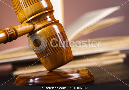 To use this stock image in your creative project, please select the size you need over to the right and click the "Add to Cart" button.
Your downloaded image will come with the Cutcaster watermark removed so don’t worry about the watermark you see on this page. Judges wooden gavel stock photo, Law and justice concept in studio. by Sebastian Duda