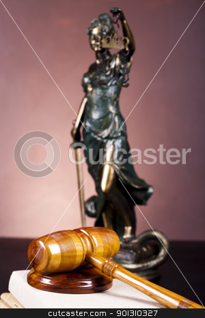 To use this stock image in your creative project, please select the size you need over to the right and click the "Add to Cart" button.
Your downloaded image will come with the Cutcaster watermark removed so don’t worry about the watermark you see on this page. Antique statue of justice, law stock photo, Law and justice concept in studio. by Sebastian Duda