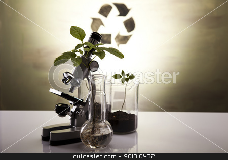 To use this stock image in your creative project, please select the size you need over to the right and click the "Add to Cart" button.
Your downloaded image will come with the Cutcaster watermark removed so don’t worry about the watermark you see on this page. Recycling sign in laboratory stock photo, A laboratory is a place where scientific research and experiments are conducted. Laboratories designed for processing specimens, such as environmental research or medical laboratories will have specialised machinery (automated analysers) designed to process many samples.
by Sebastian Duda