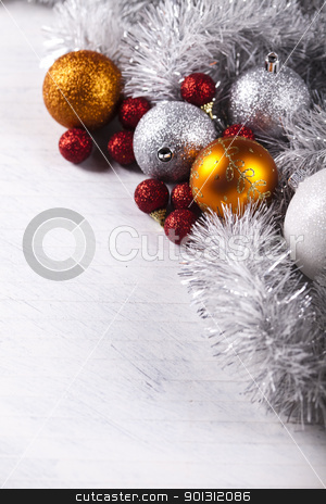 To use this stock image in your creative project, please select the size you need over to the right and click the "Add to Cart" button.
Your downloaded image will come with the Cutcaster watermark removed so don’t worry about the watermark you see on this page. Christmas frame stock photo, Photography of baubles and gift connected with Christmas time and Christmas tree. by Sebastian Duda
