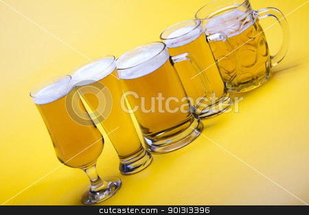 To use this stock image in your creative project, please select the size you need over to the right and click the "Add to Cart" button.
Your downloaded image will come with the Cutcaster watermark removed so don’t worry about the watermark you see on this page. Beer glass stock photo, Beer collection, glass in studio. by Sebastian Duda