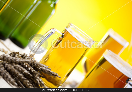 To use this stock image in your creative project, please select the size you need over to the right and click the "Add to Cart" button.
Your downloaded image will come with the Cutcaster watermark removed so don’t worry about the watermark you see on this page. The still life with beer stock photo, Beer collection, glass in studio. by Sebastian Duda