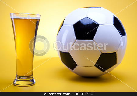 To use this stock image in your creative project, please select the size you need over to the right and click the "Add to Cart" button.
Your downloaded image will come with the Cutcaster watermark removed so don’t worry about the watermark you see on this page. Beer collection, football stock photo, Beer collection, glass in studio. by Sebastian Duda