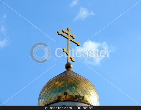 To use this stock image in your creative project, please select the size you need over to the right and click the "Add to Cart" button.
Your downloaded image will come with the Cutcaster watermark removed so don’t worry about the watermark you see on this page. Ortodoxal cross in the blue sky background stock photo, Ortodoxal cross in the blue sky background by Stoyanov