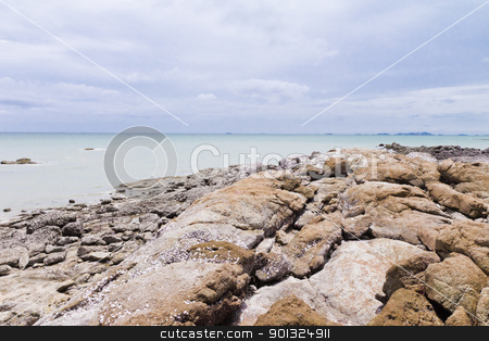 To use this stock image in your creative project, please select the size you need over to the right and click the "Add to Cart" button.
Your downloaded image will come with the Cutcaster watermark removed so don’t worry about the watermark you see on this page. Rocky beach by the sea. stock photo, Beaches, rocky areas. The sea east of Thailand. by Na8011seeiN