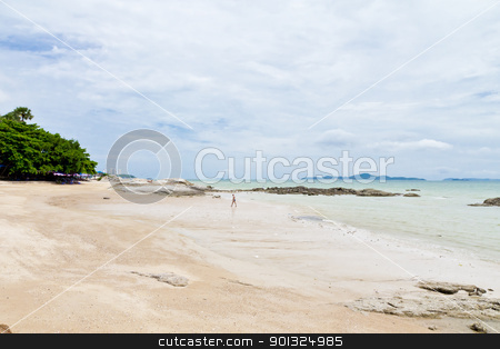 To use this stock image in your creative project, please select the size you need over to the right and click the "Add to Cart" button.
Your downloaded image will come with the Cutcaster watermark removed so don’t worry about the watermark you see on this page. Beaches, rocky areas and sea. stock photo, Beaches, rocky areas. The sea east of Thailand. by Na8011seeiN