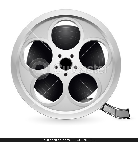 To use this stock image in your creative project, please select the size you need over to the right and click the "Add to Cart" button.
Your downloaded image will come with the Cutcaster watermark removed so don’t worry about the watermark you see on this page. Realistic reel of film stock photo, Realistic reel of film. Illustration on white background by dvarg