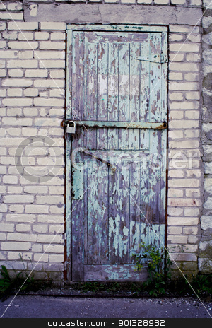 To use this stock image in your creative project, please select the size you need over to the right and click the "Add to Cart" button.
Your downloaded image will come with the Cutcaster watermark removed so don’t worry about the watermark you see on this page. Door of mine closed by old lock stock photo, Weathered door of mine closed by old lock by vetdoctor