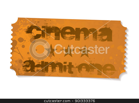 To use this stock image in your creative project, please select the size you need over to the right and click the "Add to Cart" button.
Your downloaded image will come with the Cutcaster watermark removed so don’t worry about the watermark you see on this page. Admit one cinema ticket stock vector clipart, Orange grunge illustrated cinema admit one ticket by Michael Travers