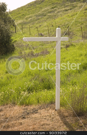 To use this stock image in your creative project, please select the size you need over to the right and click the "Add to Cart" button.
Your downloaded image will come with the Cutcaster watermark removed so don’t worry about the watermark you see on this page. Empty realt sign stock photo, Empty realty sign post on a vacant lot in the hill country by Jeffrey Banke