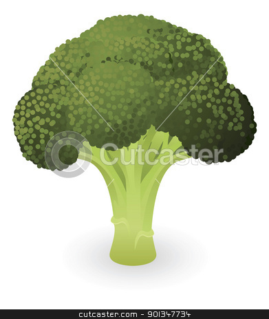 To use this stock image in your creative project, please select the size you need over to the right and click the "Add to Cart" button.
Your downloaded image will come with the Cutcaster watermark removed so don’t worry about the watermark you see on this page. Broccoli illustration stock vector clipart, Illustration of a fresh green piece of broccoli by Christos Georghiou