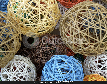 To use this stock image in your creative project, please select the size you need over to the right and click the "Add to Cart" button.
Your downloaded image will come with the Cutcaster watermark removed so don’t worry about the watermark you see on this page. decorative wooden balls stock photo, full frame background showing decorative balls made of wooden stipes in various colors by prill