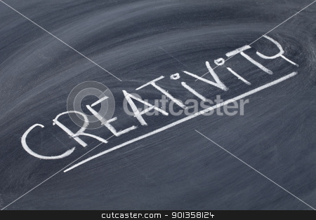 To use this stock image in your creative project, please select the size you need over to the right and click the "Add to Cart" button.
Your downloaded image will come with the Cutcaster watermark removed so don’t worry about the watermark you see on this page. creativity word on blackboard stock photo, creativity word in white chalk handwriting on blackboard by Marek Uliasz