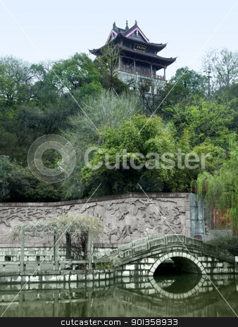 To use this stock image in your creative project, please select the size you need over to the right and click the "Add to Cart" button.
Your downloaded image will come with the Cutcaster watermark removed so don’t worry about the watermark you see on this page. scenery around Wuhan stock photo, idyllic scenery with traditional building and wall around Wuhan, a big city in China by prill