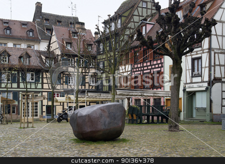 To use this stock image in your creative project, please select the size you need over to the right and click the "Add to Cart" button.
Your downloaded image will come with the Cutcaster watermark removed so don’t worry about the watermark you see on this page. scenery in Strasbourg detail stock photo, scenery in Strasbourg with pictorial timbered houses (Alsace/France) by prill