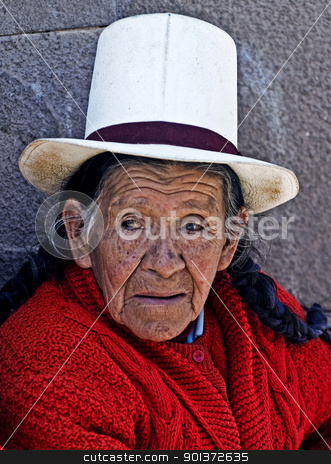 To use this stock image in your creative project, please select the size you need over to the right and click the "Add to Cart" button.
Your downloaded image will come with the Cutcaster watermark removed so don’t worry about the watermark you see on this page. Peruvian woman stock photo, Cusco , Peru - May 27 : Portrait of Peruvian woman in Cusco Peru , May 27 2011 by Kobby Dagan
