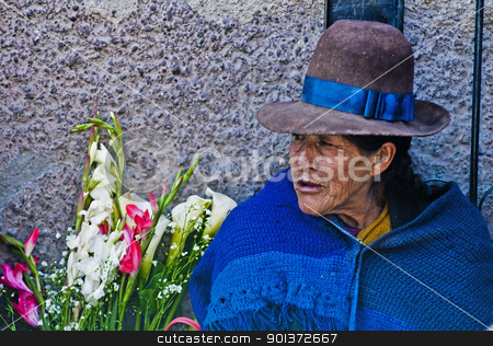 To use this stock image in your creative project, please select the size you need over to the right and click the "Add to Cart" button.
Your downloaded image will come with the Cutcaster watermark removed so don’t worry about the watermark you see on this page. Peruvian woman stock photo, Cusco , Peru - May 27 : Peruvian woman in a market in Cusco Peru , May 27 2011 by Kobby Dagan