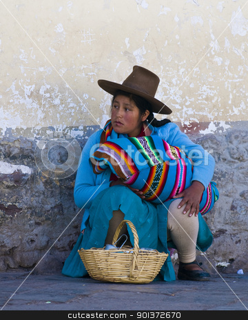 To use this stock image in your creative project, please select the size you need over to the right and click the "Add to Cart" button.
Your downloaded image will come with the Cutcaster watermark removed so don’t worry about the watermark you see on this page. Peruvian woman stock photo, Cusco , Peru - May 27 : Peruvian woman in a market in Cusco Peru , May 27 2011 by Kobby Dagan