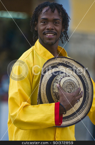 To use this stock image in your creative project, please select the size you need over to the right and click the "Add to Cart" button.
Your downloaded image will come with the Cutcaster watermark removed so don’t worry about the watermark you see on this page. Cartagena de Indias celebration stock photo, Catagena de Indias , Colombia - December 22 : Dancer in the celebration for the presentation of the new city symbol held in Cartagena de indias on December 22 2010 by Kobby Dagan