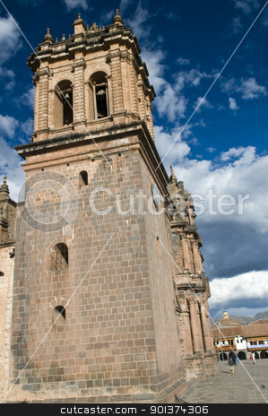 To use this stock image in your creative project, please select the size you need over to the right and click the "Add to Cart" button.
Your downloaded image will come with the Cutcaster watermark removed so don’t worry about the watermark you see on this page. Cusco Cathedral stock photo, The cathadral in